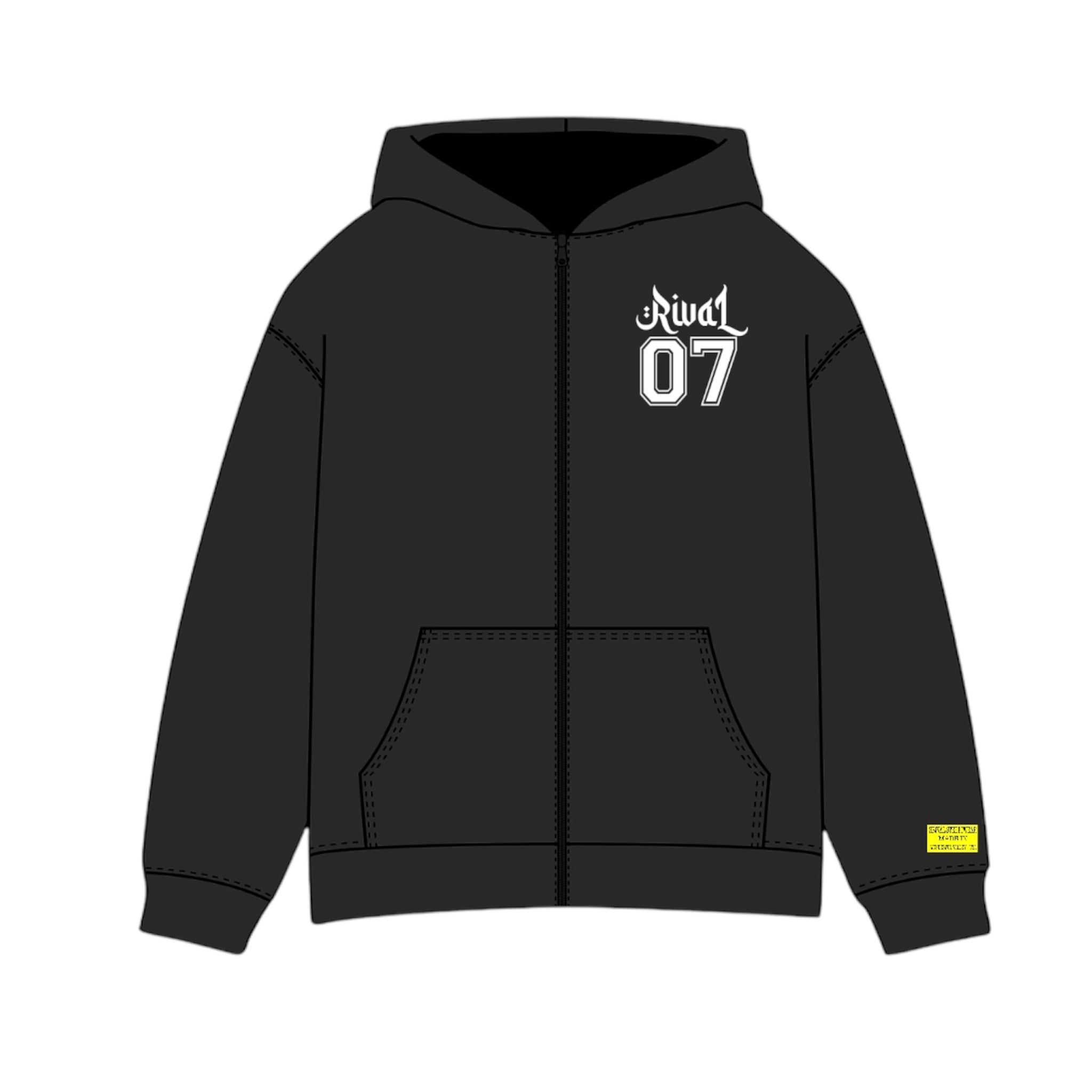 RRIVAL Wonderful Valley Hoodie (BLACK)