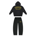 Wonderful Valley Varsity Jogging Set (Black/yellow)